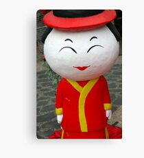 chinesse doll Canvas Print