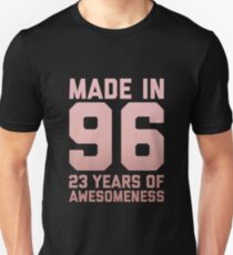 23rd Birthday Gift Adult Age 23 Year Old Women Girl Daughter Unisex T-Shirt