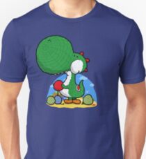 Wooly Egg Chucking Dinosaur Unisex T-Shirt