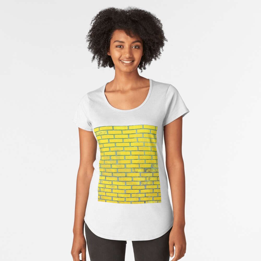 Yellow bricks Premium Scoop T-Shirt