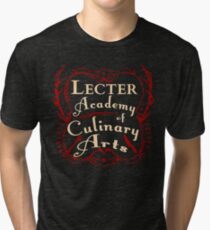 Lecter Academy of Culinary Arts. Tri-blend T-Shirt