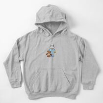 Schläfriger Trooper Kinder Hoodie