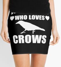 Crow Girl Mini Skirt