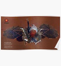 Mars InSight ⛔ HQ-Größe Poster