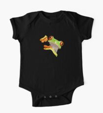 Agalychnis callidryas (Frog) Short Sleeve Baby One-Piece