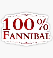 100% Fannibal Sticker