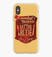 cannibal's Bistro - Eat the Rude (2) iPhone Case