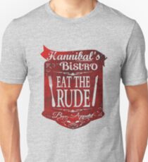 cannibal's Bistro - Eat the Rude (2) Slim Fit T-Shirt
