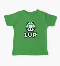 Kids 1-UP Mushroom Baby T-Shirt