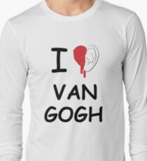 I love Van Gogh Long Sleeve T-Shirt