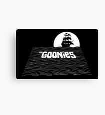 Goonie-Linien Leinwanddruck