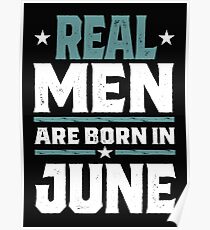 Real Men are Born in June Poster