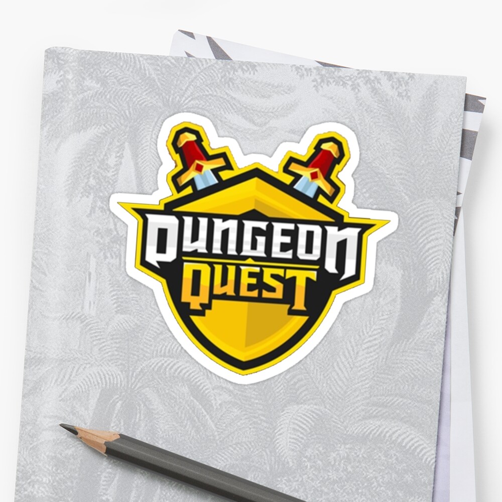 Dungeon Quest Sticker By Lukaslabrat Redbubble