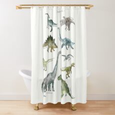 Dinosaurier Duschvorhang