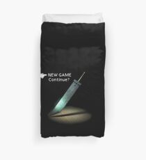 FF7 Menü neues Spiel Bettbezug