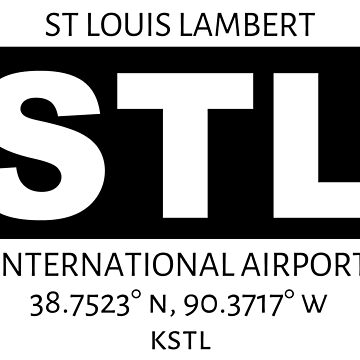 Artwork thumbnail, St Louis Lambert International Airport STL by AvGeekCentral