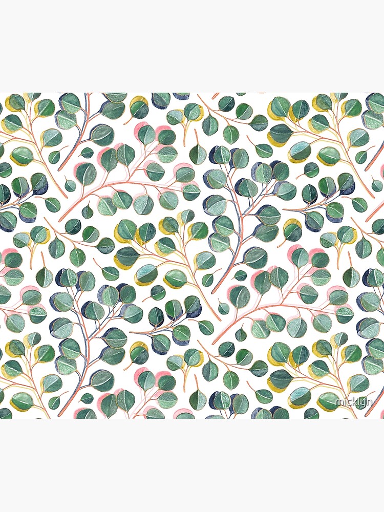 Simple Silver Dollar Eucalyptus Leaves by micklyn