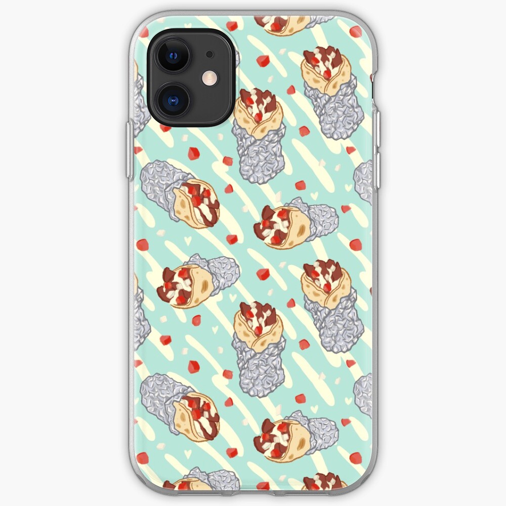 Halifax Donair Love on Mint iPhone Soft Case