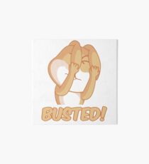 Busted, Hase Galeriedruck