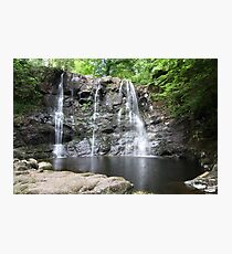 Glenariff Forest Waterfall - Wide angle Photographic Print