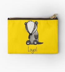 The Loyal Badger Zipper Pouch