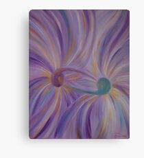 Fine art. Abstract "Twin flame". Oil painting Metal Print