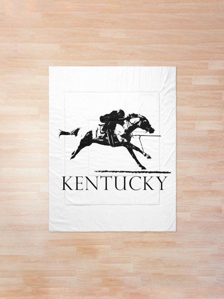 Kentucky Race Horse Comforter By Bobatts Redbubble