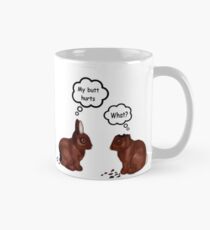 Mein Hintern tut Hasen weh Tasse (Standard)