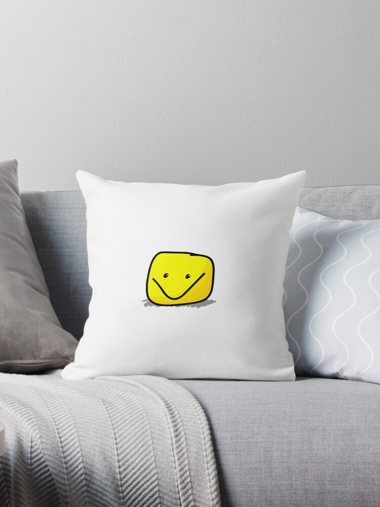 Roblox Oof Throw Pillow By Jordyurbanski Redbubble - roblox oof duvet covers redbubble