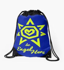 Der Engel Herz - YELLOW Drawstring Bag