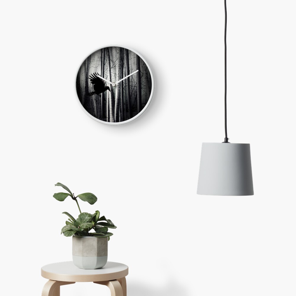 darker - Raven Clock