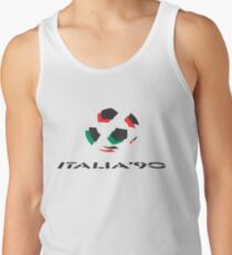 Retro Weltmeisterschaft Italia 90 Tanktop für Männer