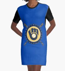 MLB neu gedacht - Milwaukee Brewers T-Shirt Kleid