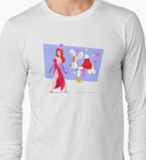 Häschen-Liebe! Langarmshirt