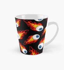 Taza cónica Patrón de globo ocular llameante