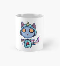 Einzigartiger Einhornkatzenkätzchen Caticorn Tasse (Standard)