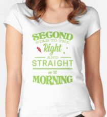 Peter Pan Neverland - Second Star Women's Fitted Scoop T-Shirt