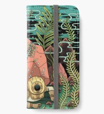 Zerquetscht iPhone Flip-Case/Hülle/Skin
