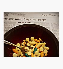 partyman drugs Photographic Print