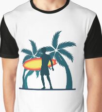 Urlaubsreif Strandurlaub Grafik T-Shirt
