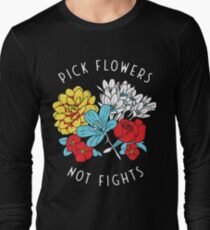 Blumen-Shirt Langarmshirt