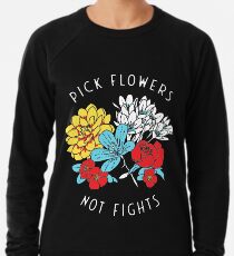 Blumen-Shirt Leichtes Sweatshirt