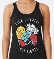 Blumen-Shirt Tanktop für Frauen