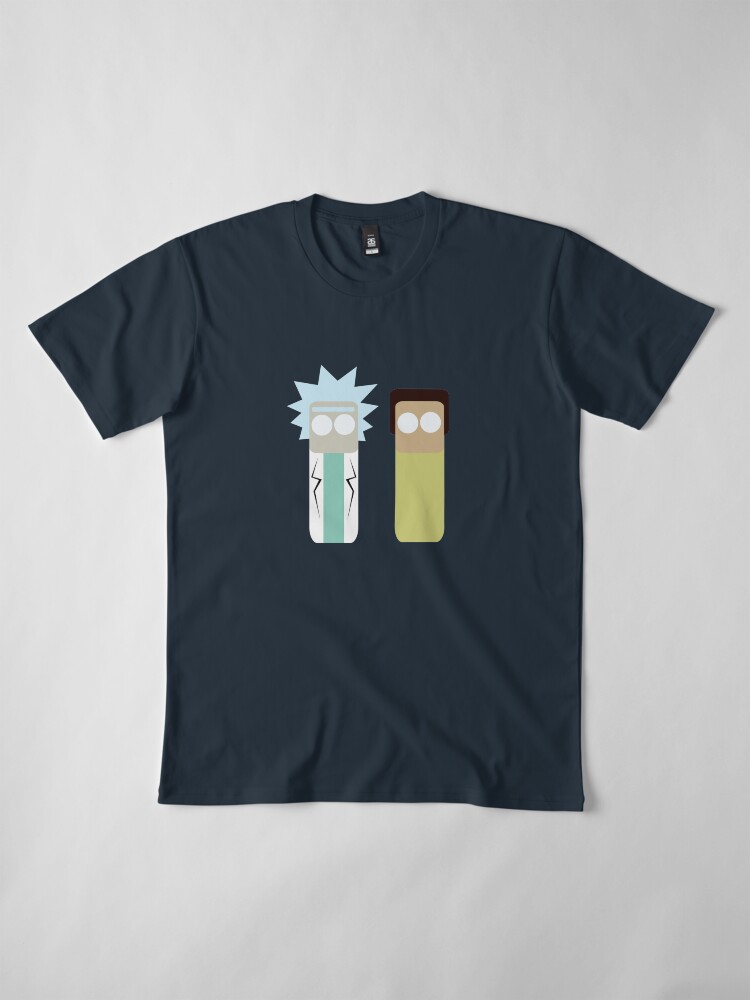 Alternate view of rick and morty Premium T-Shirt