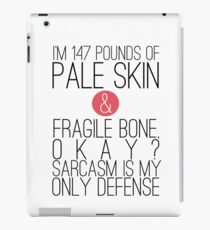 Teen Wolf - Sarcasm iPad Case/Skin