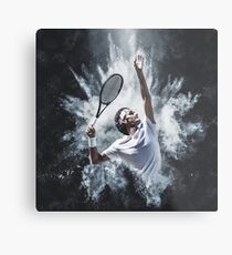 Federer Metal Print