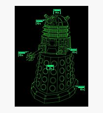 Exterminate the Robot - Dark Photographic Print