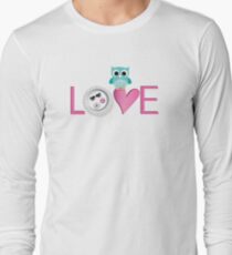 Love Owl with charm Long Sleeve T-Shirt