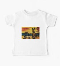 Kangas on beach Baby Tee
