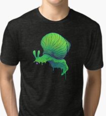 Camiseta de tejido mixto Un caracol